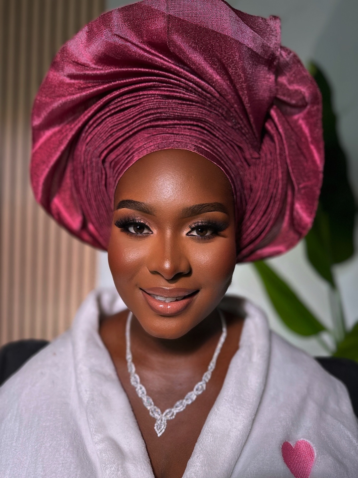 Soft glam makeup look